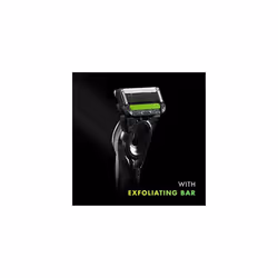 Gillette Labs Men's Razor + 1 Razor Blade Refill, with Exfoliating Bar, Includes Premium Magnetic Stand