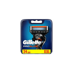 Gillette ProGlide Razor Blades Men Pack of 24 Razor Blade Refills with Precision Trimmer, 5 Anti-Friction Blades