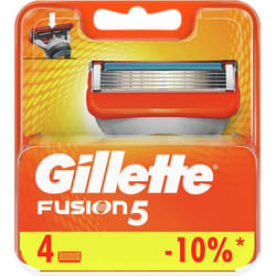 Gillette Fusion5 Razor Blades for Men with 5 Anti-Friction Blades for A Shave You Barely Feel