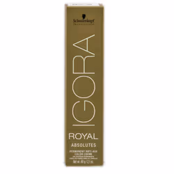 Schwarzkopf IGORA ROYAL ABSOLUTES Permanent Anti-Age Color Creme (7-10 Medium Blonde Cendre Natural)