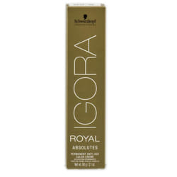 Schwarzkopf IGORA ROYAL ABSOLUTES Permanent Anti-Age Color Creme (7-10 Medium Blonde Cendre Natural)