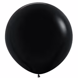 Amscan 20006687, Toy balloon, Latex, Black, 91.5 cm, 1 pc(s)