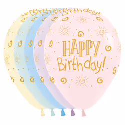Amscan 20012458, Toy balloon, Latex, Birthday, 30 cm, 1 pc(s)