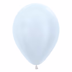 Amscan 20002011, Toy balloon, Latex, White, 13 cm, 1 pc(s)