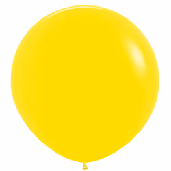 Amscan 20006690, Toy balloon, Latex, Yellow, 91.5 cm, 1 pc(s)