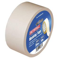 Faithfull Masking Tape 50Mm X 50M