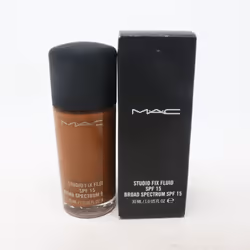 Mac Studio Fix Fluid Foundation Spf 15 1oz/30ml New With Box - NW 46