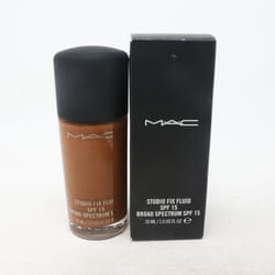 Mac Studio Fix Fluid Foundation Spf 15  1oz/30ml New With Box - NW 46