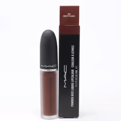 Mac Powder Kiss Liquid Lipcolour  0.17oz/5.0ml New With Box - 993 Pretty Pleats!