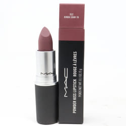 Mac Powder Kiss Lipstick  0.1oz/3g New With Box - 932 Kinda Soar-Ta