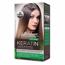 KATIVA Anti Frizz XTRA SHINE Hair strengthening remedy