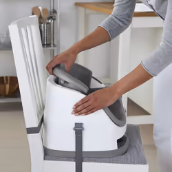 Ingenuity Baby Base 2-in-1 Seat - Slate - Booster Feeding Seat
