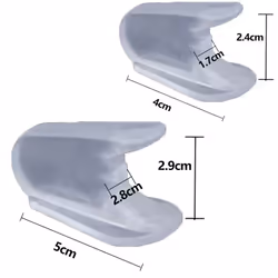 Gel Toe Spacer for Toe Alignment Spreader, Reusable Big Toe Dividers