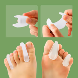Gel Toe Spacer for Toe Alignment Spreader, Reusable Big Toe Dividers