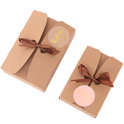 Thank you stickers thank you self-adhesive stickers, round English stickers Christmas stickers
