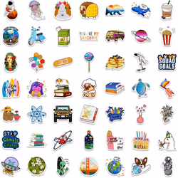 Summer Stickers 100 Pcs Cute Aesthetic Stickers for Water Bottle,VSCO Stickers Pack,Waterproof Vinyl for Laptop,Phone