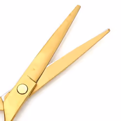 Hair Cutting Scissors Kit-  - Professional Hair Shears, Thinning Scissor, Hair Comb-Gold
