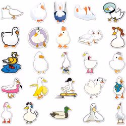 50 Pack Cartoon Duck Stickers Water Bottle Laptop Phone Motorcycle Computer Guitar Skateboard Water Bottle Duck Vinyl Stickers for Teen Adults