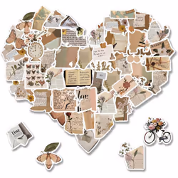 50Pcs retro graffiti stickers Kettle cute vinyl stickers bag laptop skateboard computer phone stickers teenagers adult sticke ...