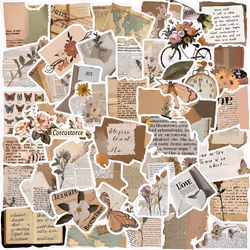 50Pcs retro graffiti stickers Kettle cute vinyl stickers bag laptop skateboard computer phone stickers teenagers adult stickers