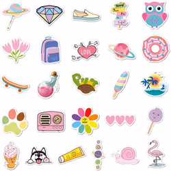 50PCS Cute Animal Stickers for Kids, Water Bottles Stickers Vinyl for Girls Phone/Laptop/Luggage