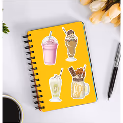 Beverage bottle stickers waterproof vinyl stickers laptop bumper skateboard computer phone case 50 DIY stickers for teenagers and children.