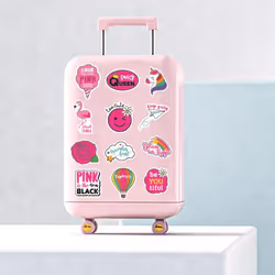 60 funny graffiti waterproof stickers are suitable for water bottles, vinyl aesthetic color Ins wind stickers laptop skateboard suitcase gifts.