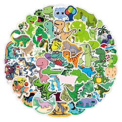 Dinosaur stickers cute waterproof vinyl stickers for children and adolescents computer cups bicycle luggage mobile phone car cartoon animal stickers
