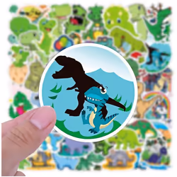Dinosaur stickers cute waterproof vinyl stickers for children and adolescents computer cups bicycle luggage mobile phone car cartoon animal stickers