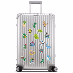 Dinosaur stickers cute waterproof vinyl stickers for children and adolescents computer cups bicycle luggage mobile phone car cartoon animal stickers