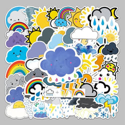 waterproof vinyl stickers a pack of 50 graffiti stickers is suitable for notebooks, suitcases, mobile phones, car water bottles and bicycles.