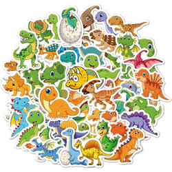 50PCS Cute Animal Stickers for Kids, Water Bottles Stickers Vinyl for Girls Phone/Laptop/Luggage