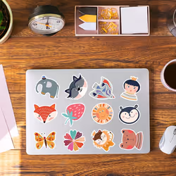 50PCS Cute Stickers Kawaii Sticker for Water Bottles Laptop Scrapbooking Cup Car, Waterproof Vinyl Stickers for Teens Girls  Boys Adults Kids Adults