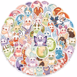 Kawaii Illusory Animal Stickers for Kids Girls Boys Teens Vinyl Waterproof Reusable  Deco Stickers for Luggage Guitar Phone W ...