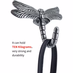 Decorative Dragonfly Hooks - Dragonfly Coat Towel Robe Bathroom Wall Animal Hooks Outdoor(Pack of 4)