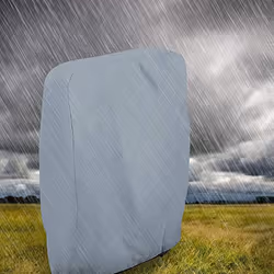 Outdoor Zero Gravity Folding Chair Cover Waterproof Dustproof Lawn Patio Furniture Covers All Weather Resistant-Grey
