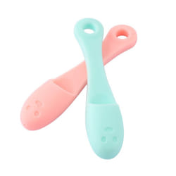 Silicone Mask Brush, Soft Facial Cleansing Scrubber, Lip Exfoliating Skin Care Applicator, Double-Ended