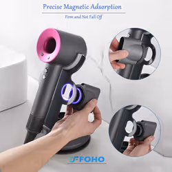 Hair Dryer Storage Holder Stand Compatible for Dyson Supersonic Hair Dryer, Compatible for Diffuser and Nozzle