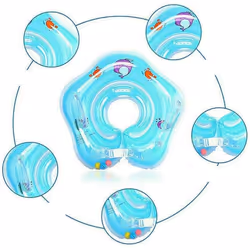 Baby Neck Ring Baby Swimming Ring-Bluechild