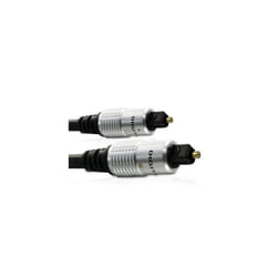 Optical Cable 05M HQ SPDIF Digital Optical Audio Cable TOSLINK to TOSLINK 24K Gold Plated Pins with Metal Casing Lead for Soundbar Smart Tv and Home