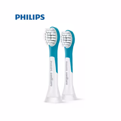 Philips - HX6032 x2 Sonicare For Kids Compact sonic toothbrush heads