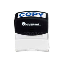 Universal B1428073 Message Stamp - Copy - Pre-Inked & Re-Inkable - Blue