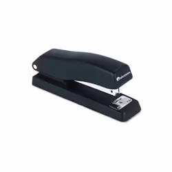 Universal B47397 Economy Half Strip Stapler - Black - 12 Sheet