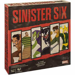 Marvel Sinister Six,Spider-Man Villains Heist Card Game,Teens & Adults