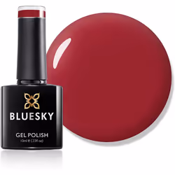Bluesky Gel Nail Polish, Crimson Red A045, Crimson, Dark, Red, Long Lasting, Chip Resistant, 10 ml (Requires Drying Under UV ...
