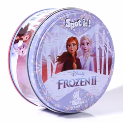 Dobble Parentchild Gathering Puzzle Card English Card Game - Frozen 2