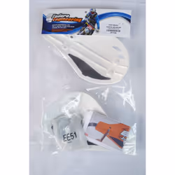 NEW ENDURO ENGINEERING WHITE AND BLACK HANDGUARDS 51-120