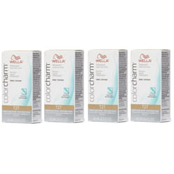 ) Wella Colour Charm Permanent Liquid Hair Toner - 42ml - T27 (x4