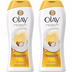 Olay Ultra Moisture with Shea Butter Body Wash - 23.6Fl.Oz (Pack Of 2)
