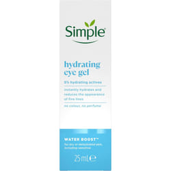 Simple Water Boost Hydrating Eye Gel 25ml Relieve Eyes